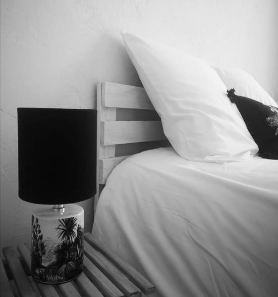 Chambre double pour deux personnes à Lamalou-Les-Bains dans l'Hérault.